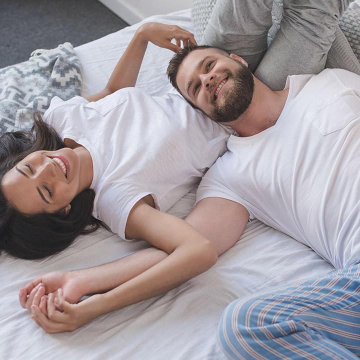 Happy Couple Found Their Mattress